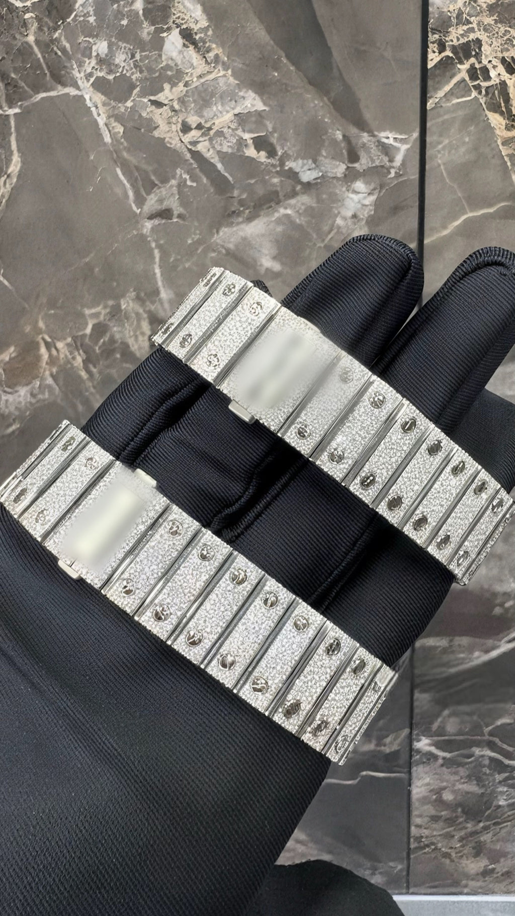 1:1 Iced Out Twin Luxury Wrist Bling