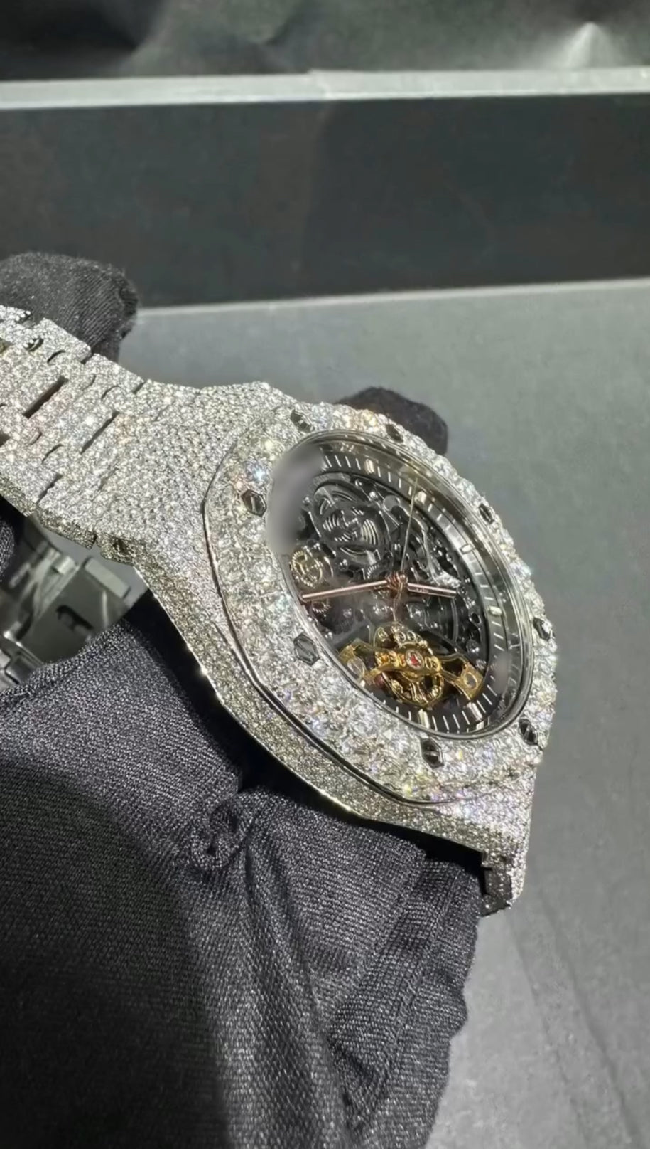 1:1 Iced Out Retro Wrist Bling