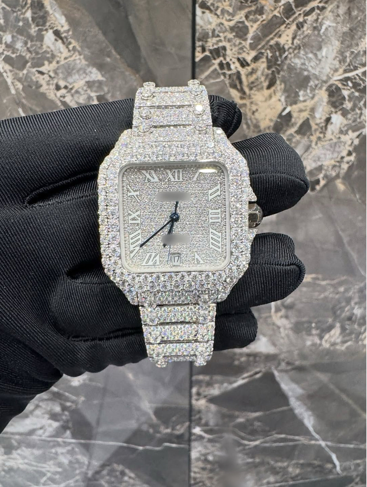 1:1 Fully Iced Out Wrist Bling