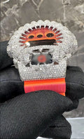 1:1 Iced Out Orange Shocker Wrist Bling