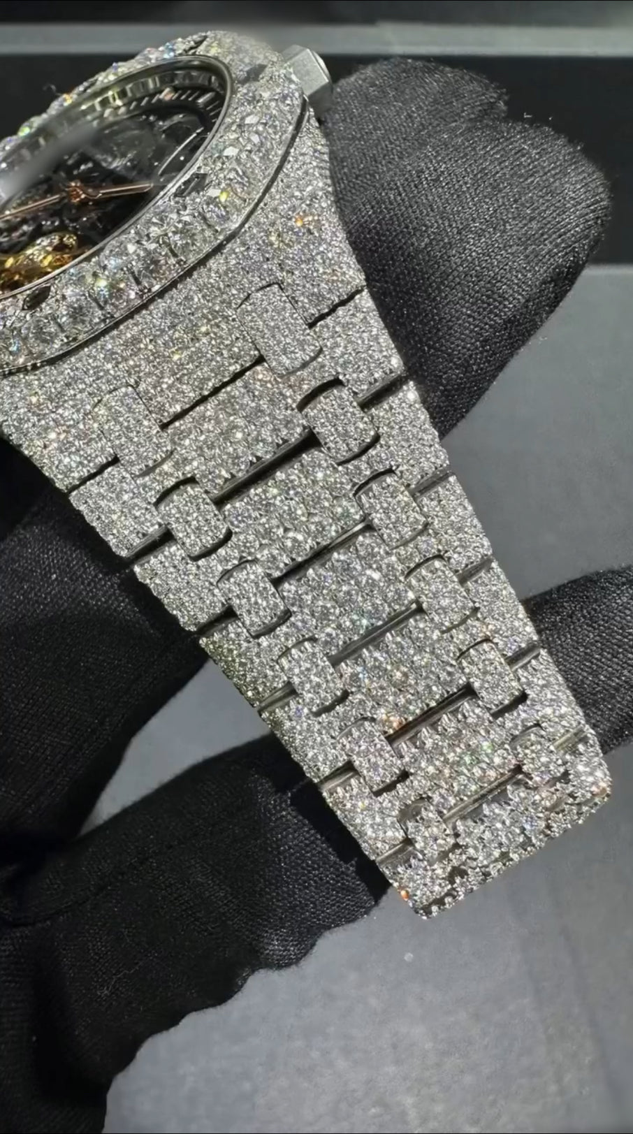 1:1 Iced Out Retro Wrist Bling