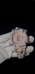 1:1 ICED OUT SKELETON WRIST BLING
