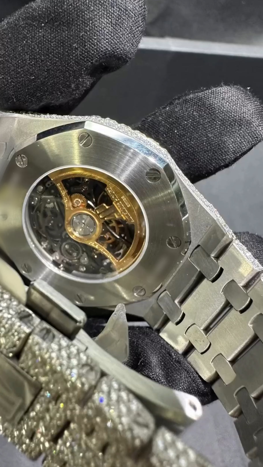 1:1 Iced Out Retro Wrist Bling