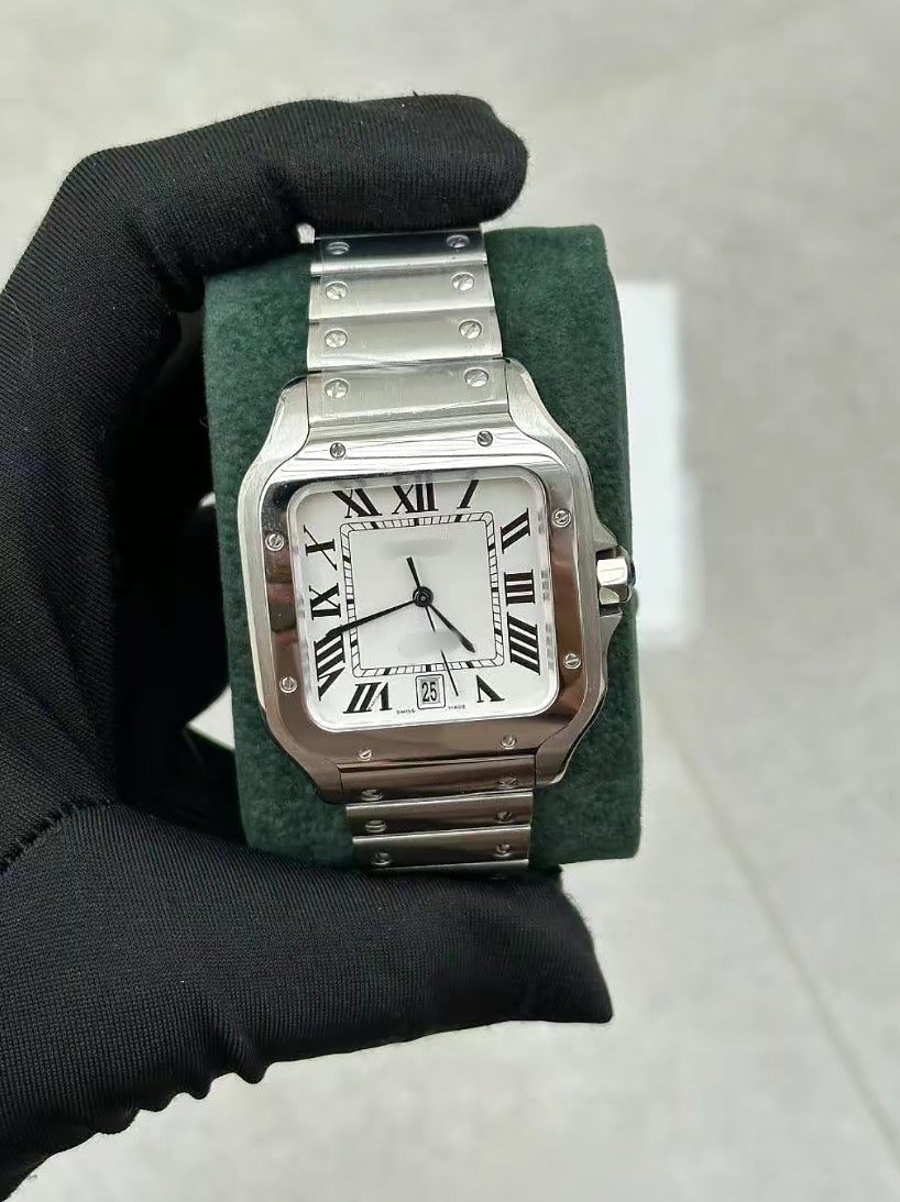 1:1 AUTOMATIC SILVER WRIST BLING