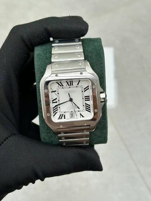 1:1 AUTOMATIC SILVER WRIST BLING