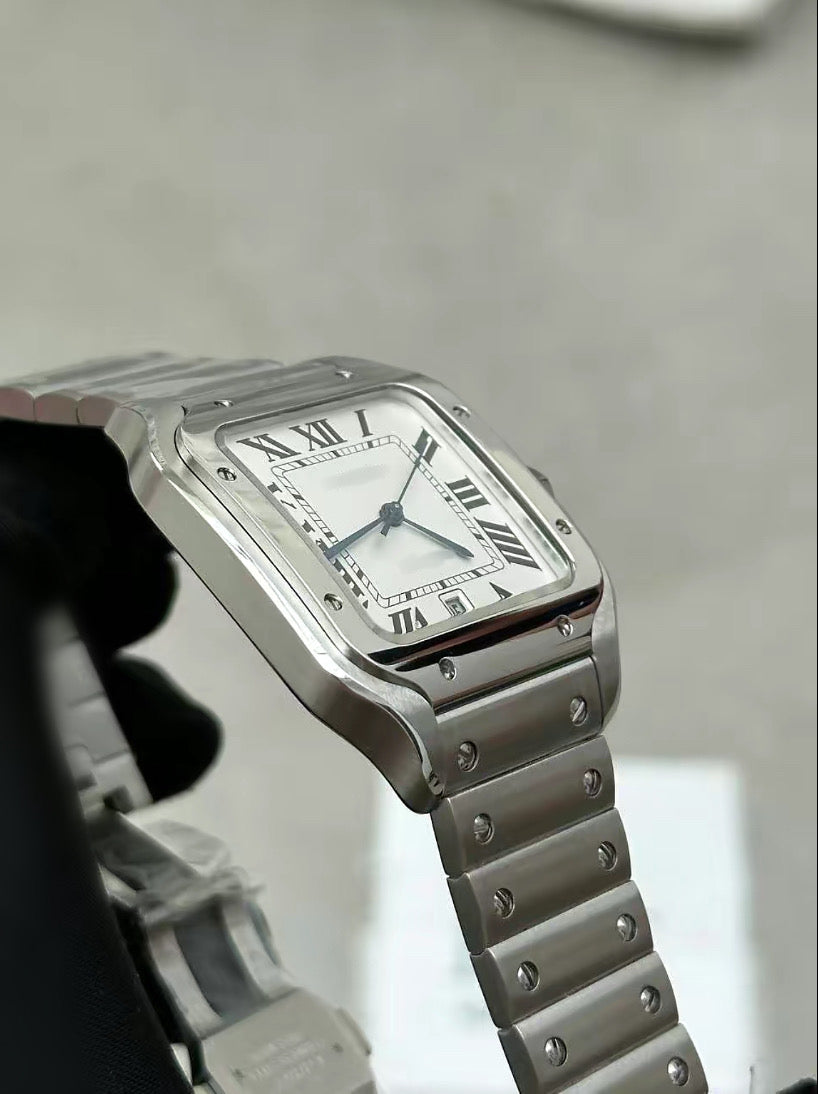 1:1 AUTOMATIC SILVER WRIST BLING